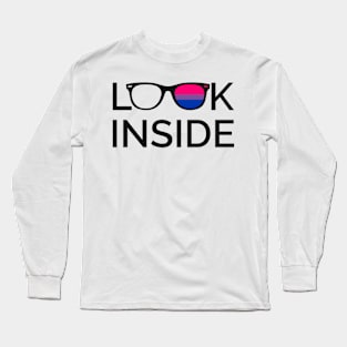 Bisexual Gay Glasses Long Sleeve T-Shirt